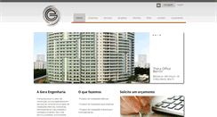 Desktop Screenshot of geraeng.com.br